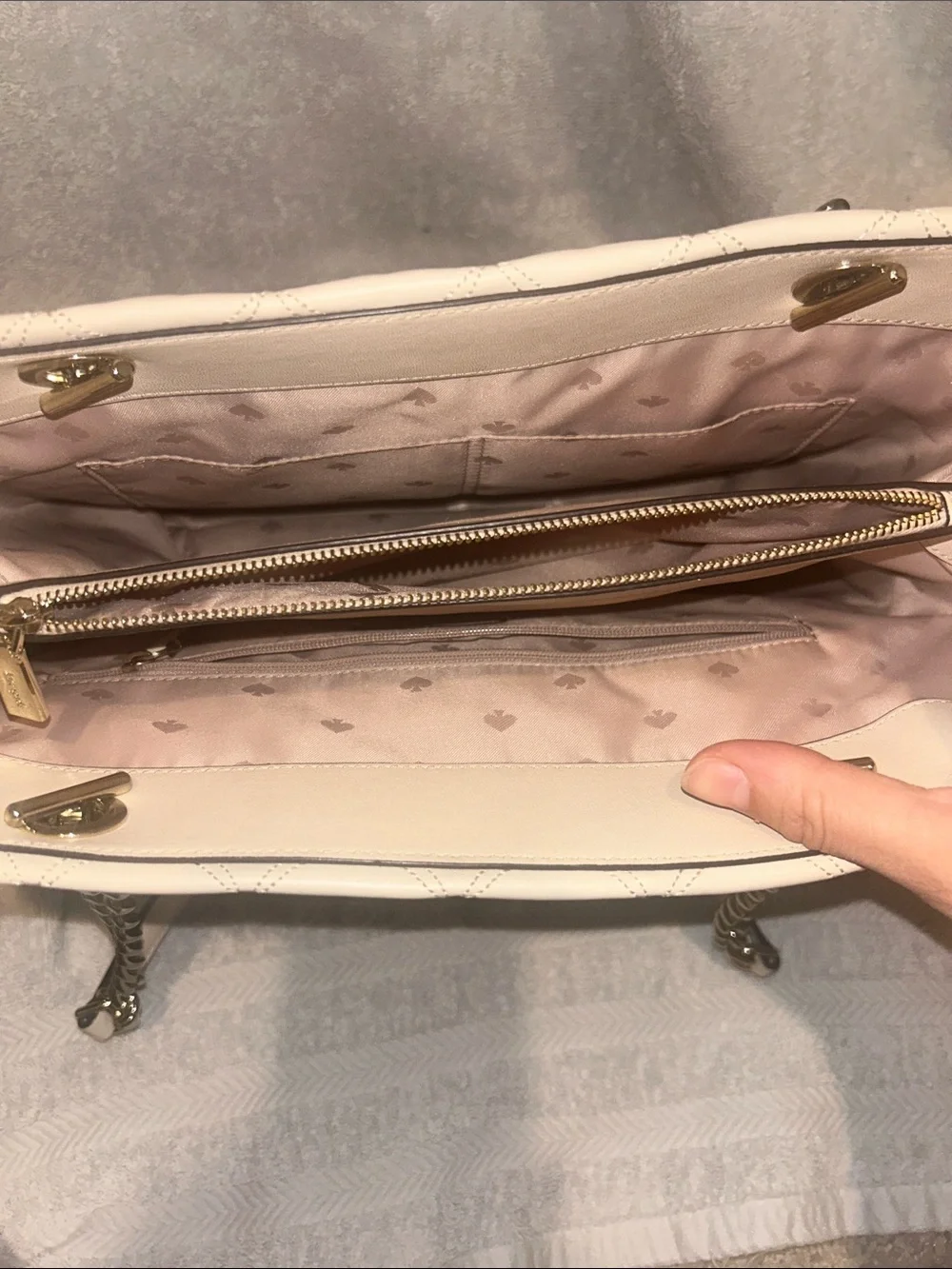 Kate Spade quilted tote